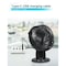 Black & Decker 4 in. Convertible Cooling Fan, Clip Fan and Standing Fan with 3 Speed Settings, 2PK BFDC42PK - alternate 6